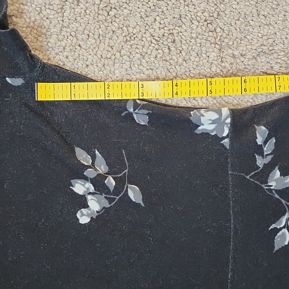 Arizona black floral summery dress - Picture 6 of 7